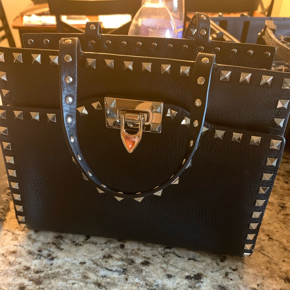 Sold!!!!  Valentino Garavani Rockstud Top Handle
